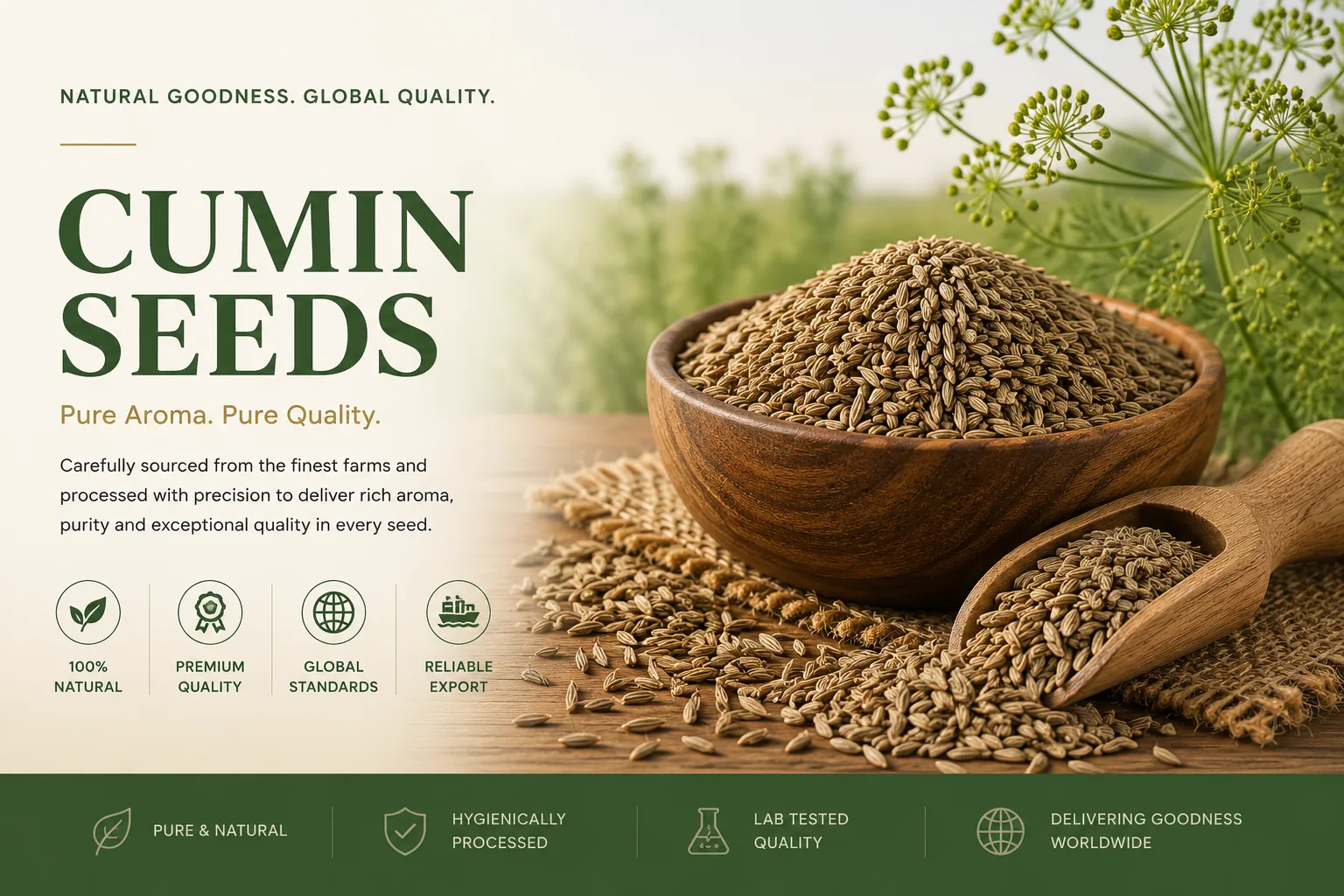 Cumin seeds