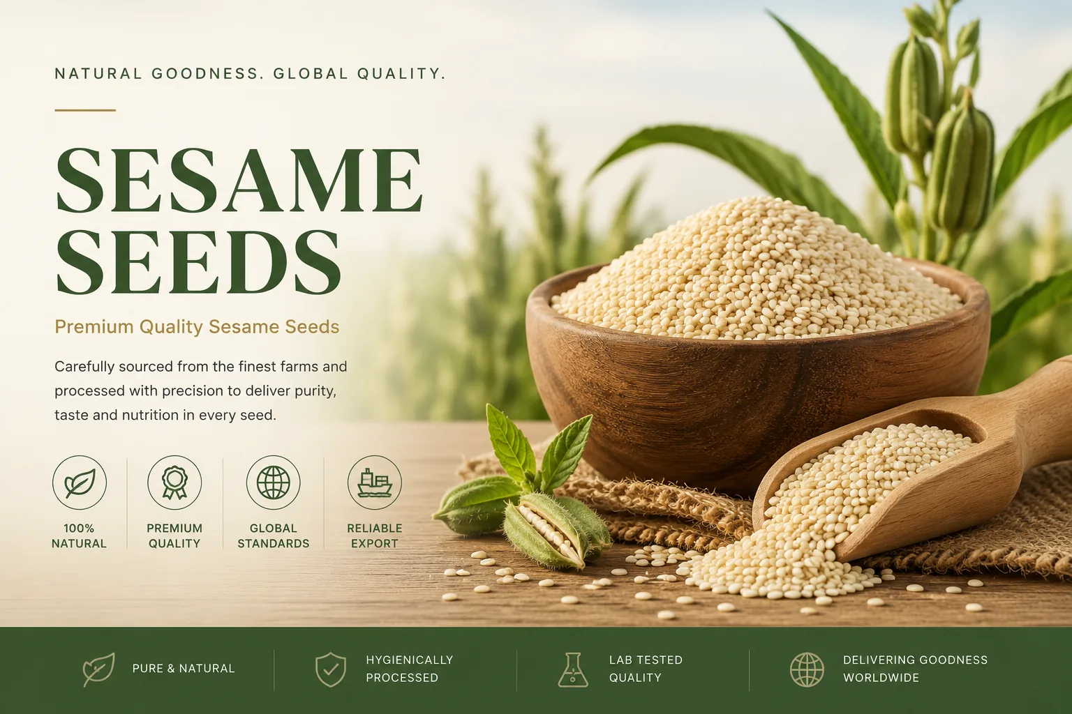 Sesame seeds